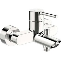 Hansa HANSAVANTIS Wannenfüll- und Brausebatterie, Einhebelmischer, Badarmaturen, chrom