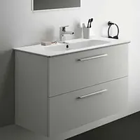Ideal Standard i.life A Möbelwaschtisch-Paket K8745DU 104x46x64,5cm, 1 Hahnloch,