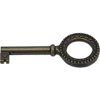 Hettich Buntbart-Schlüssel 75 mm x 4 mm Stahl Brüniert