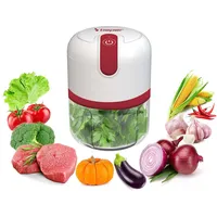 Beper P102ROB050 Zerkleinerer mit USB-Anschluss, Mini-Küchenmaschine, Kapazität 250 ml,