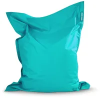 Green Bean Sitzsack Türkis, Textil, Füllung: Styroporkugeln, Rechteckig, 140x25x180