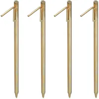 Relaxdays XXL Bodenanker 50cm 4er Set