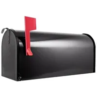 Banjado Amerikanischer Briefkasten schwarz