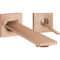 Grohe Allure 2-Loch-Waschtischbatterie warm sunset gebürstet