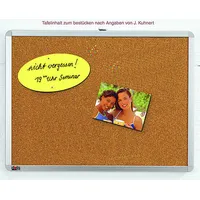 Dots Pinnwand 60,0 x 45,0 cm Kork braun