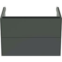 Ideal Standard Conca Waschtisch-Unterschrank T4574Y2 80x50x55cm, 2 Auszüge, Anthrazit