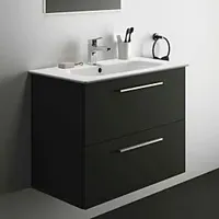 Ideal Standard i.life A Möbelwaschtisch-Paket K8743NV 84x46x64,5cm, 1 Hahnloch,