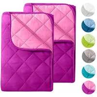 Wometo Sommerbett, lila 155x220 cm, OEKO-TEX®, Schlaftextilien, Bettdecken