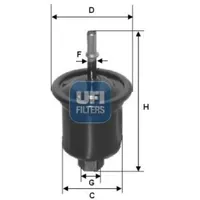 UFI Kraftstofffilter