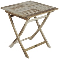 Garden Pleasure Gartentisch JAVA natur quadratisch 70,0 x 70,0