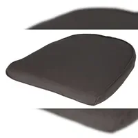 Buri Sesselauflage 40 x 40 x 5 cm anthrazit