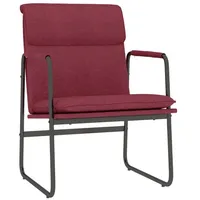 VidaXL Loungesessel 55 x 64 x 80 cm Weinrot