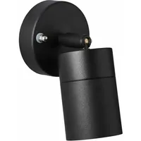 Brilliant Außenwandleuchte Metall 14,4 cm GU10 inkl. Bewegungsmelder schwarz