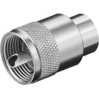 Goobay UHF-Stecker, für max. 10 mm Kabel-Ø