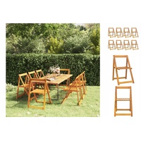 VidaXL Gartenstuhl 47 x 51,5 x 75 cm braun