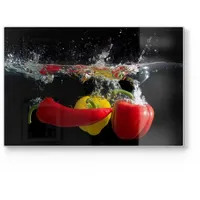 Deqori Schneidebrett aus Glas | groß 30x20 cm |