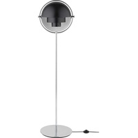 GUBI Multi-Lite Stehleuchte chrome/black
