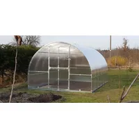 Meistro kodas Gewächshaus KLASIKA TUBE 3x8m mit fundamenten und