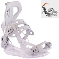 Airtracks Snowboard Bindung Master Pro W FASTEC System EINHEITSFARBE