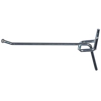 KÜPPER Lochwandhakenset 3 x 4 x 11 cm glanzverzinkt,