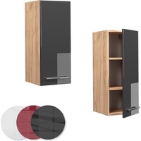 Vicco Hängeschrank Fame-Line Anthrazit Eiche 30 cm