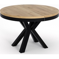 WFL GROUP Esstisch im Loft-Stil - Industrieller Tisch mit