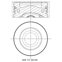 Mahle Kolben VW,AUDI,SKODA 028 PI 00100 000 03L107065G,03L107065K,03L107065N