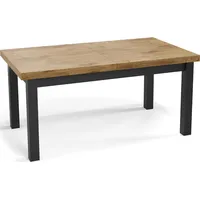 WFL GROUP Esstisch Eiche Holzwerkstoff, 8-Sitzer, Rechteckig,Rechteckig, 80x78x120 cm