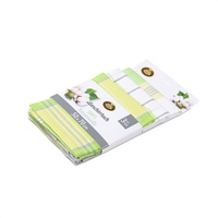 Gözze Geschirrtücher 3er Set KITCHEN, Grün - Weiß -