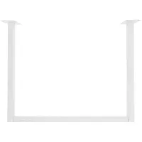 Natural Goods Berlin Wandgarderobe Kleiderstange Rechteck Weiß