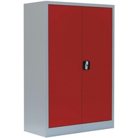 Classix Stahlschrank X-530324 feuerrot, lichtgrau 92,0 x 42,0 x