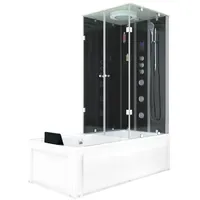 AcquaVapore Whirlpool Dusche Duschkabine K05-L33-WP 180x90 cm ohne 2k