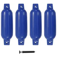 VidaXL Bootsfender 4 Stk. Blau 41 x 11,5 cm