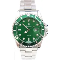 Rötting Design Herrenuhr Quarz aus der Collection "Rötting" grüne