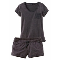 Arizona Damen Shorty anthrazit-meliert Gr.48/50
