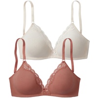 PETITE FLEUR Bralette-BH Damen puder+terra Gr.70B