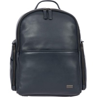 BRIC'S Torino Rucksack Leder 40 cm Laptopfach blau