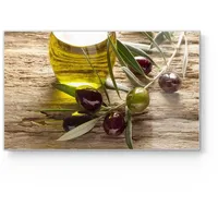 Deqori Frühstücksbrett Glas | klein 23x14 cm | Motiv