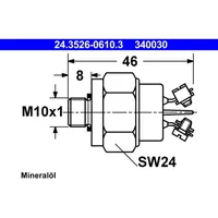 ATE Schalter, Bremsleuchte