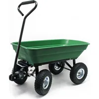 Wiltec Gartenwagen Kippfunktion 50 l grün