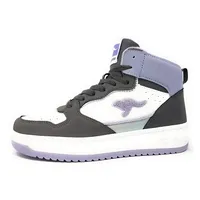 KangaROOS Damen K-Top Venu Sneaker, Steel Grey/lavendin, 41