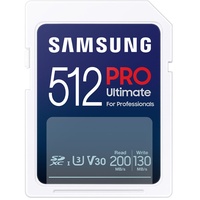 Samsung PRO Ultimate SDXC 512GB, UHS-I U3, Class 10