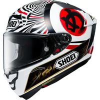 Shoei X-SPR Pro Marquez Motegi4, Integralhelm - Weiß/Schwarz/Gold/Rot -