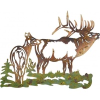 Moebel-direkt-online möbel direkt online Wanddekoration Hirschkuh und Hirsch