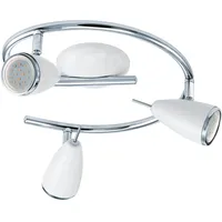EGLO LED Deckenstrahler RICCIO 2 GU10 3W 3000K (Warmweiß)