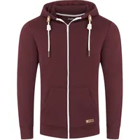 Riverso Sweatjacke RIVThilo in Rot | Gr.: XXL