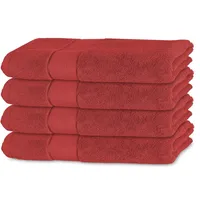 Bananalu Handtuch 50 x 100 cm rot 4 St.