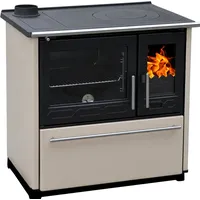 Plamen Küchenofen 850 Glas N creme 8 kW (linke