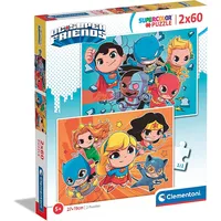 CLEMENTONI DC Comics Superfriends 60 Teile