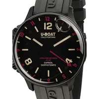 U-Boat 8841 Capsoil Doppiotempo DLC GMT Herrenuhr 45mm 10ATM